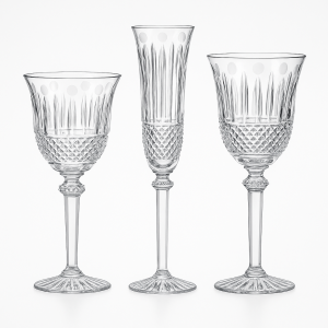 Sets de verre en cristal